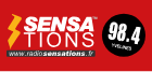 Logo de radio sensations